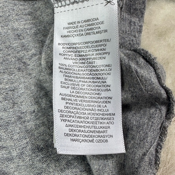 Polo Ralph Lauren Men's Gray Long Sleeve Classic Fit Tee Shirt Size Large - Picture 6 of 9